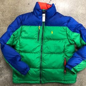 BRAND NEW VINTAGE POLO RL250 PUFFER JACKET
